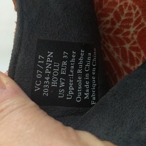 OluKai Tan Perforated Ankle Booties - Picture 9 of 12